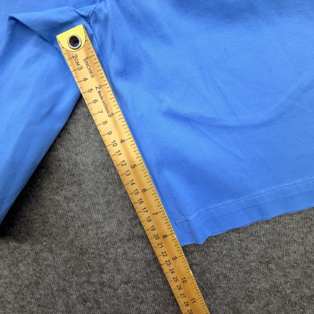 Vineyard Vines Breaker Shorts Mens 28 Blue Stretch Chino Flat Front Cotton Blend